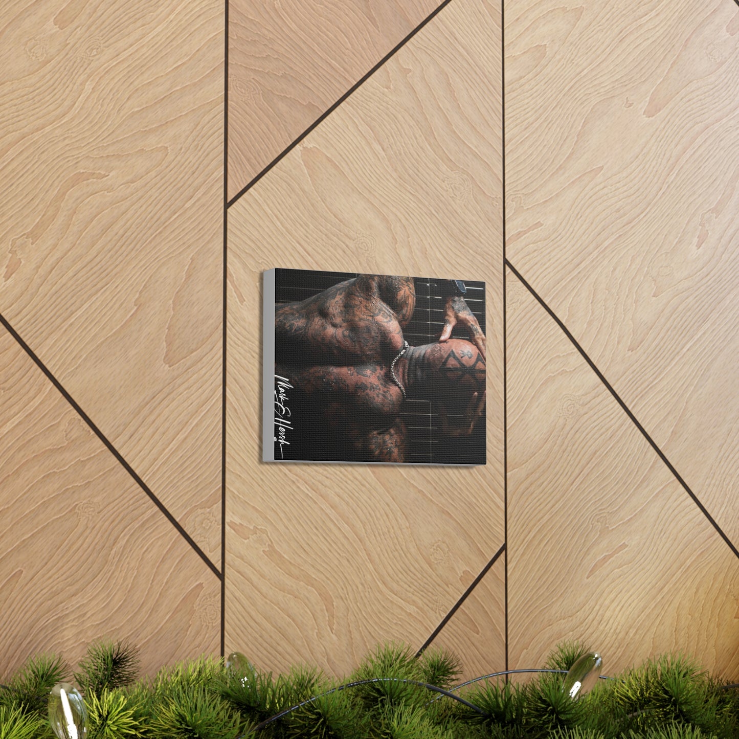 Masculine Jason back - Canvas Gallery Wraps