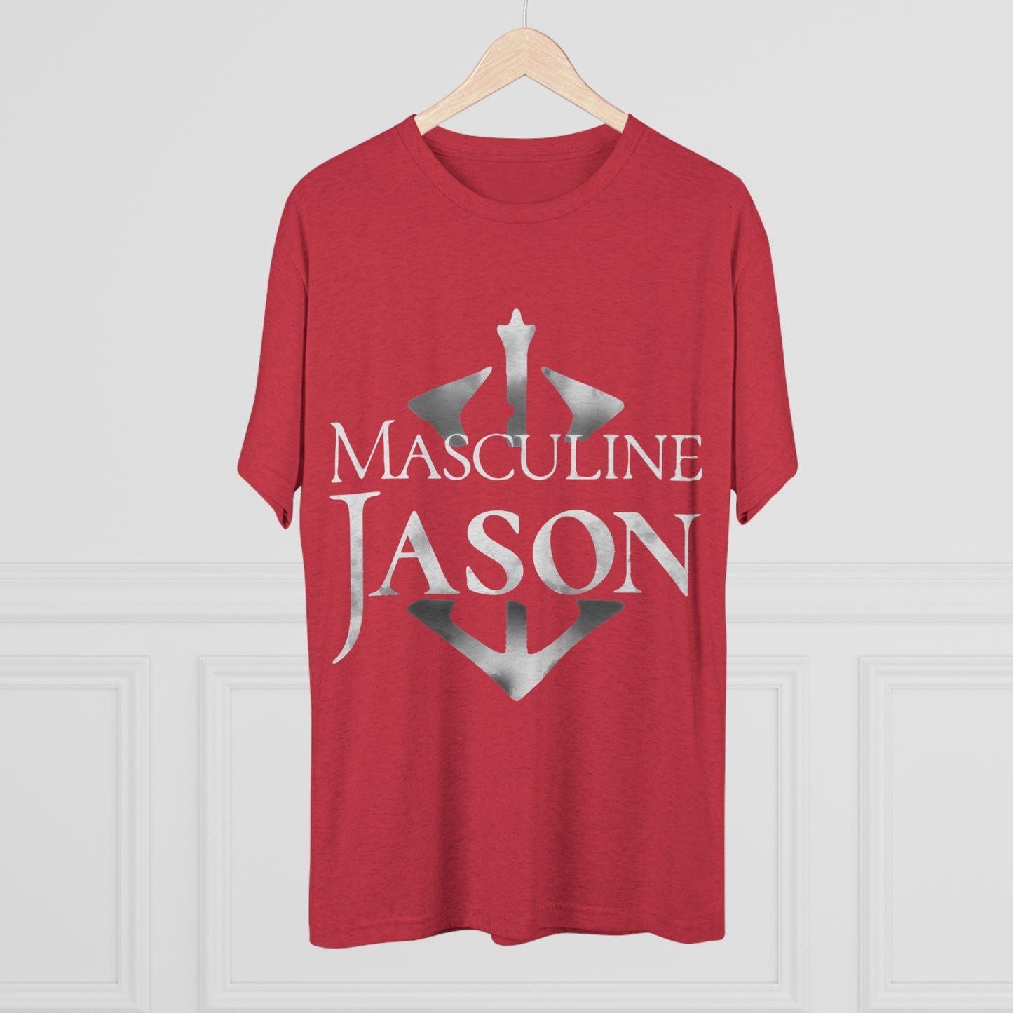 Masculine Jason - Unisex Tri-Blend Crew Tee
