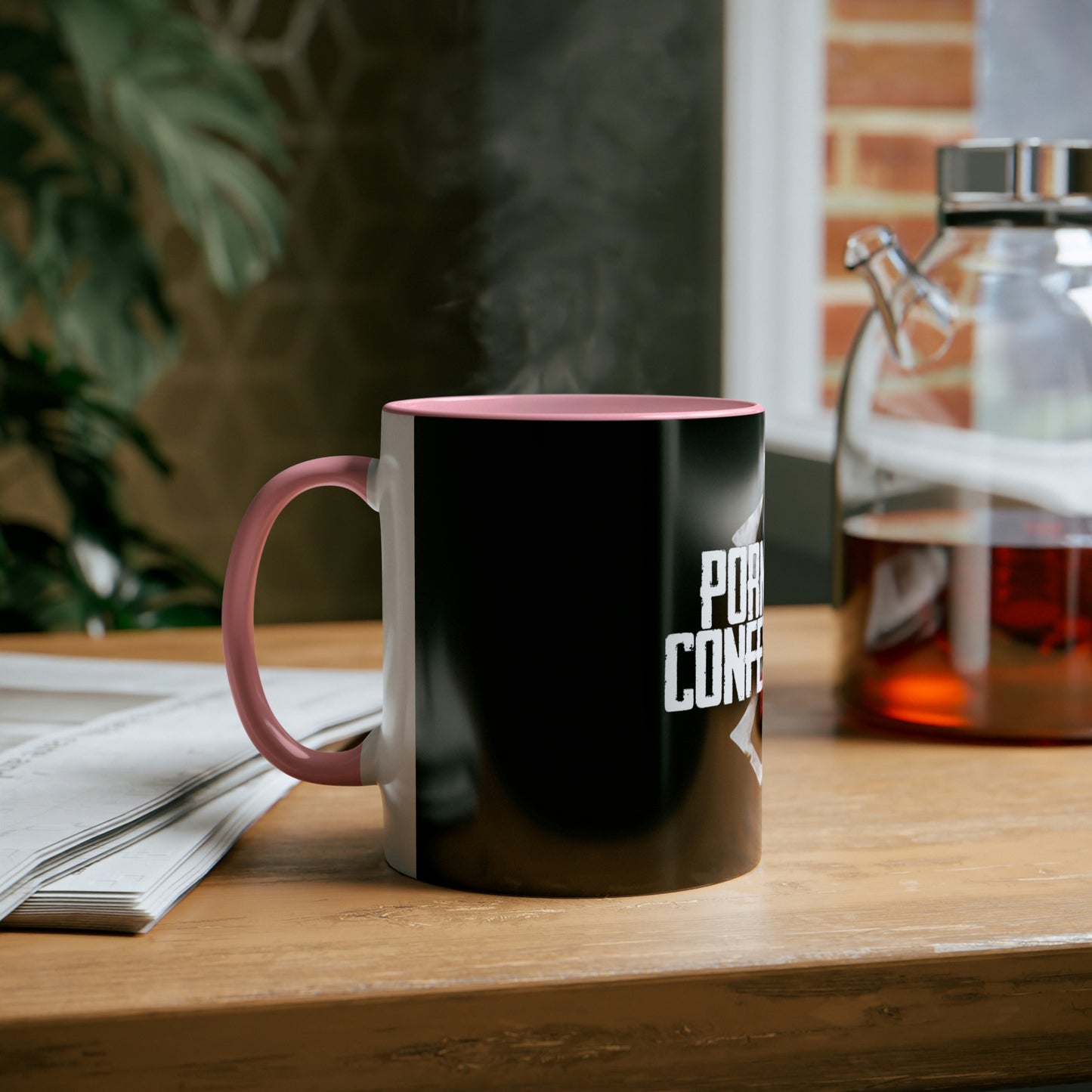 Porn Star Confessions - Two-Tone Coffee Mugs, 11oz