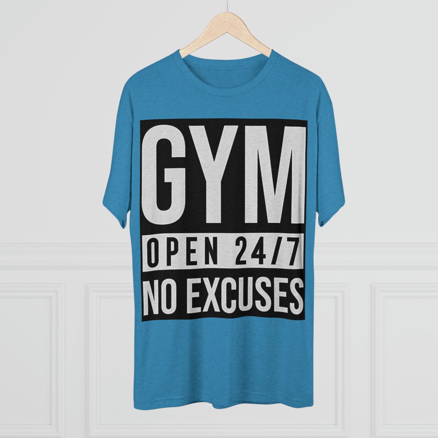 Gym - Unisex Tri-Blend Crew Tee