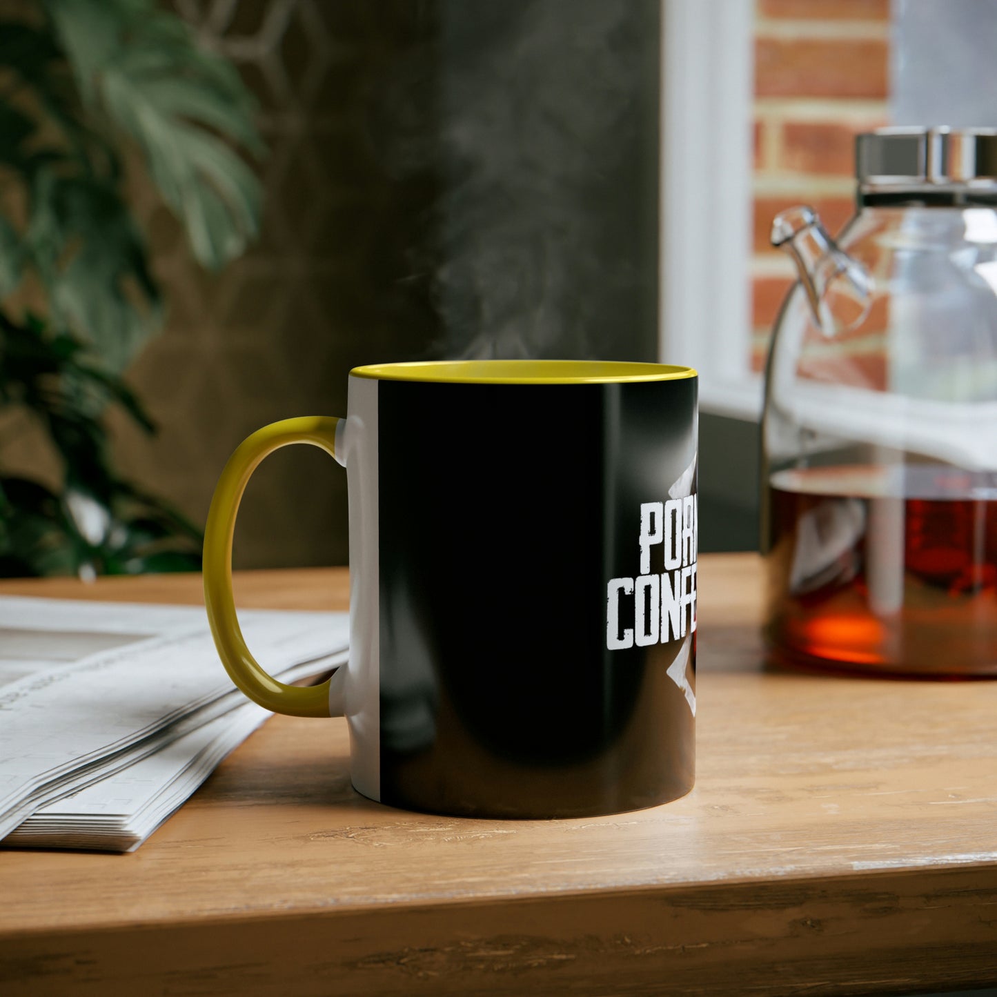 Porn Star Confessions - Two-Tone Coffee Mugs, 11oz
