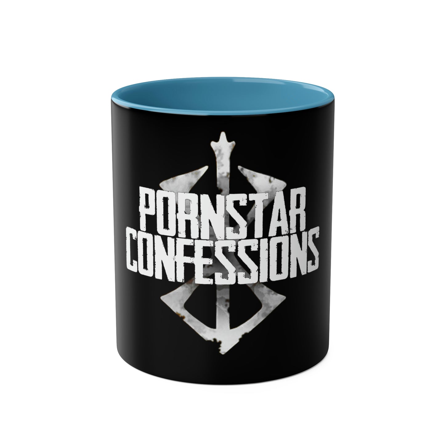 Porn Star Confessions - Two-Tone Coffee Mugs, 11oz