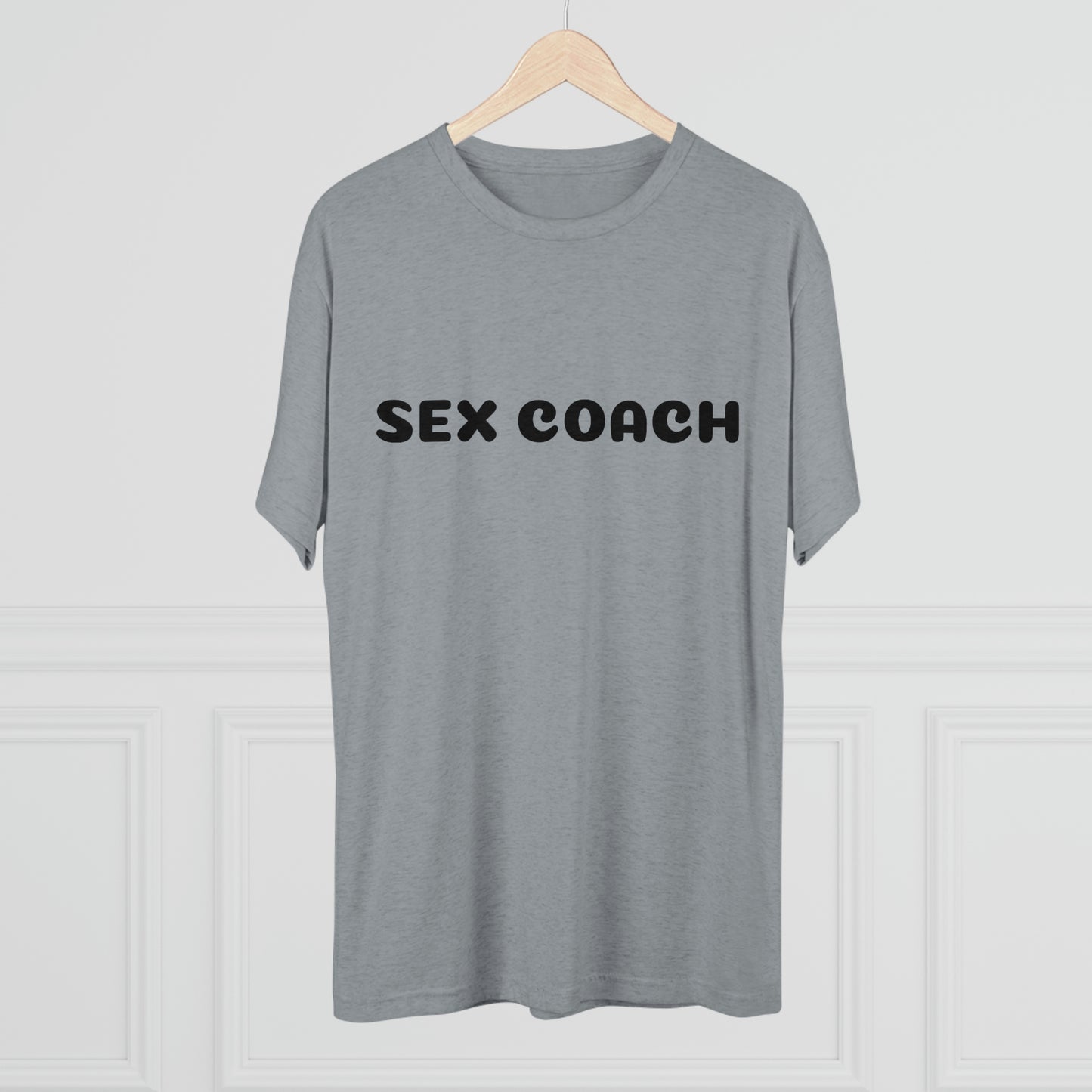 Sex Coach - Unisex Tri-Blend Crew Tee
