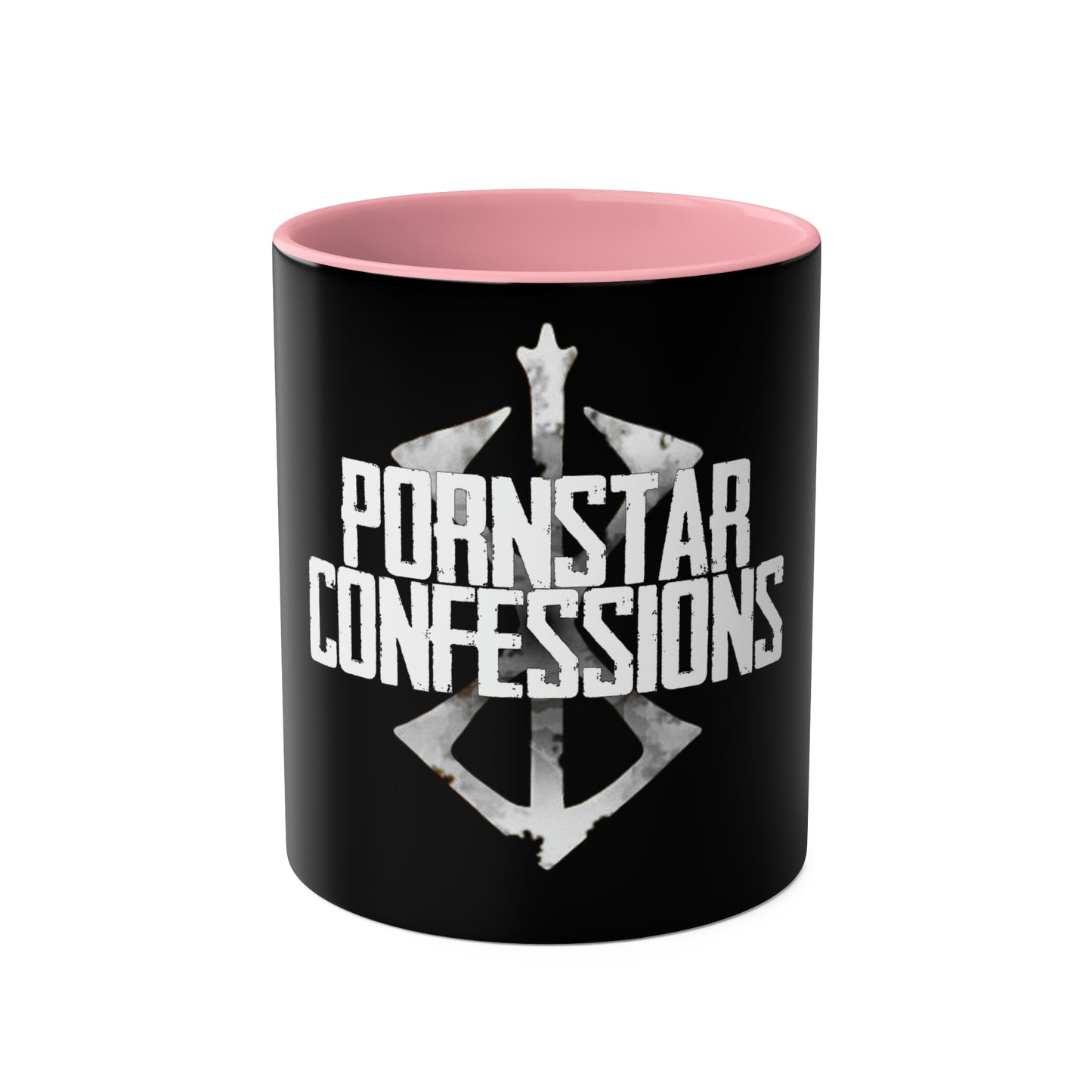 Porn Star Confessions - Two-Tone Coffee Mugs, 11oz