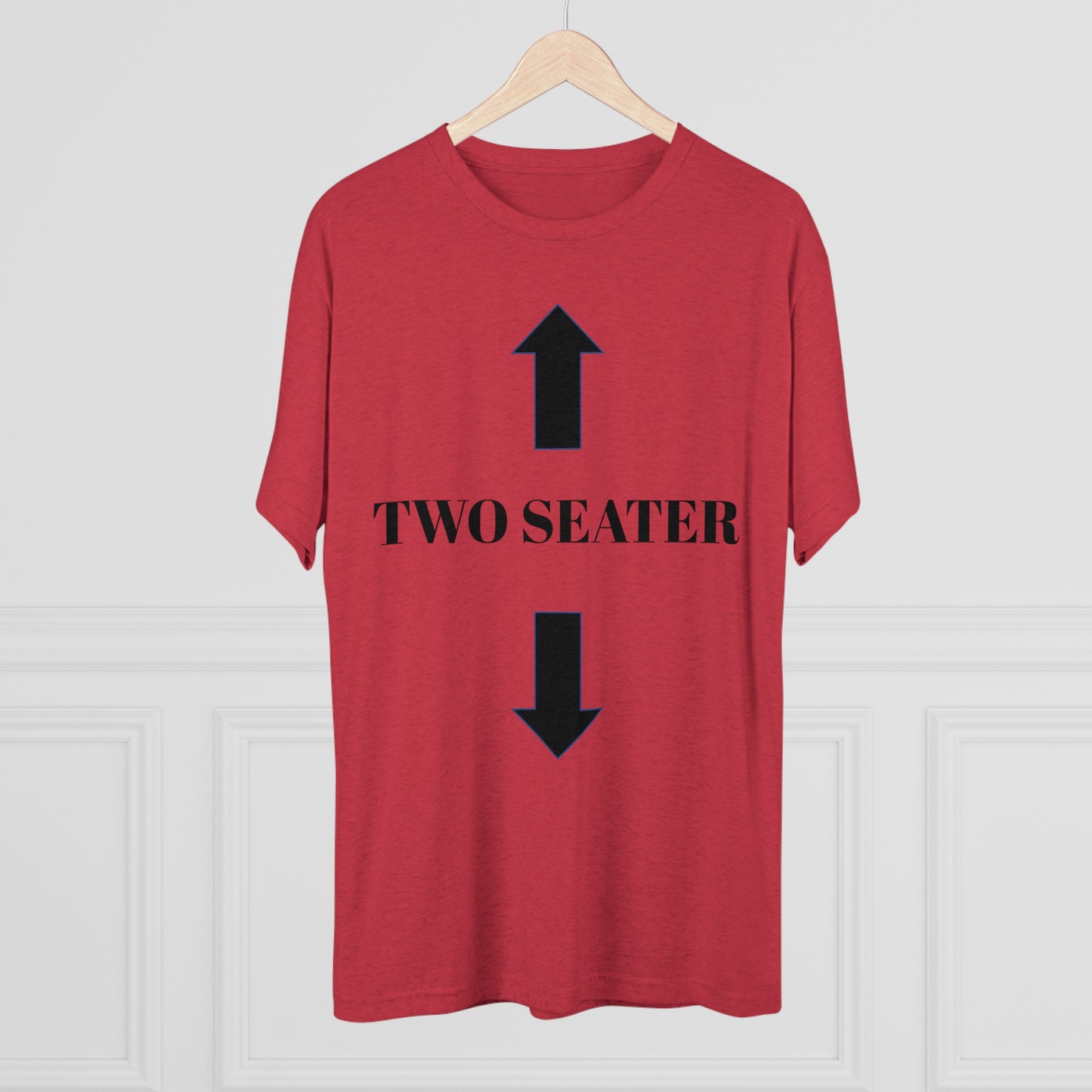 Two Seater - Unisex Tri-Blend Crew Tee