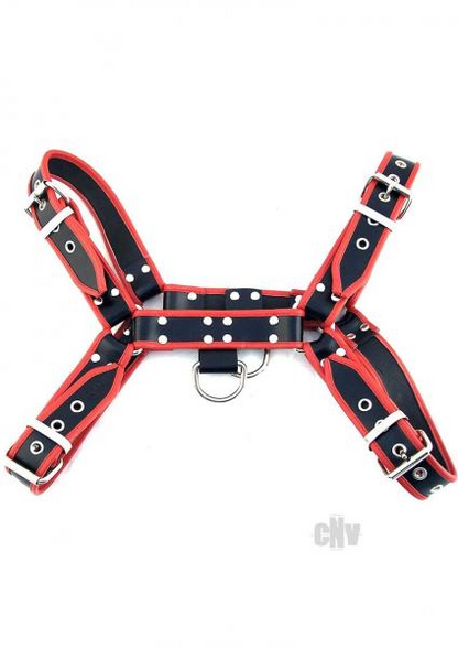 Rouge Over The Head Front Harness Medium Black/Red