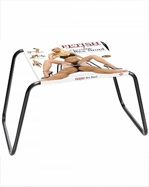 The Incredible Sex Stool Metal Black