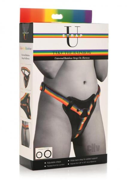 Strap U Take The Rainbow Harness