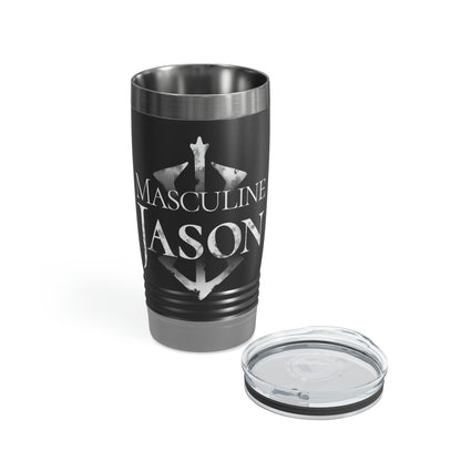 Masculine Jason Ringneck Tumbler, 20oz