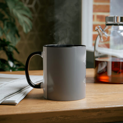 Two-Tone Coffee Mugs, 11oz