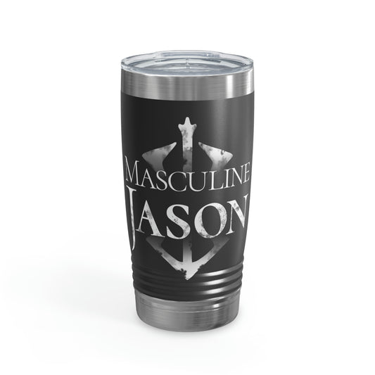 Masculine Jason Ringneck Tumbler, 20oz