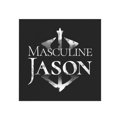 Masculine Jason - Square Magnet