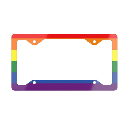 Pride - Metal License Plate Frame