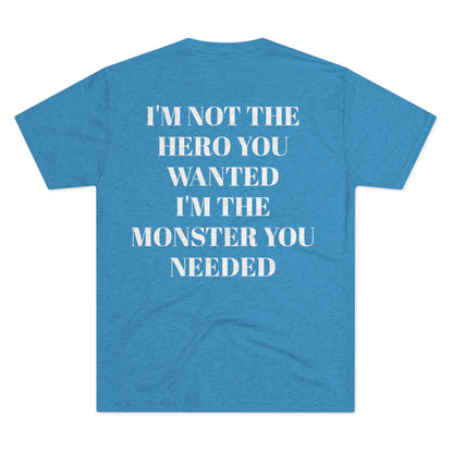 Monster - Unisex Tri-Blend Crew Tee