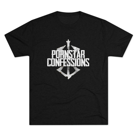 Pornstar Confessions - Unisex Tri-Blend Crew Tee