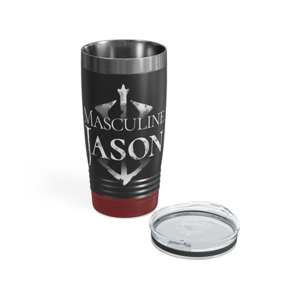 Masculine Jason Ringneck Tumbler, 20oz