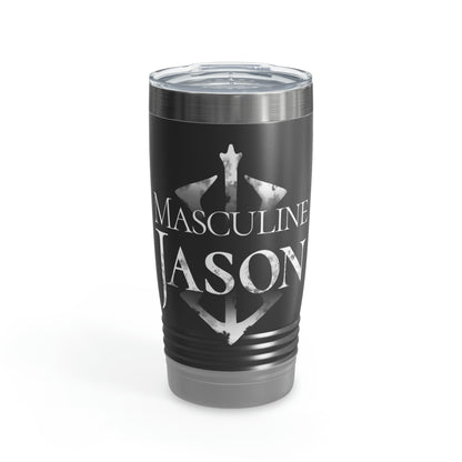 Masculine Jason Ringneck Tumbler, 20oz