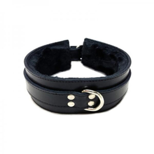 Rouge Fur Collar Black