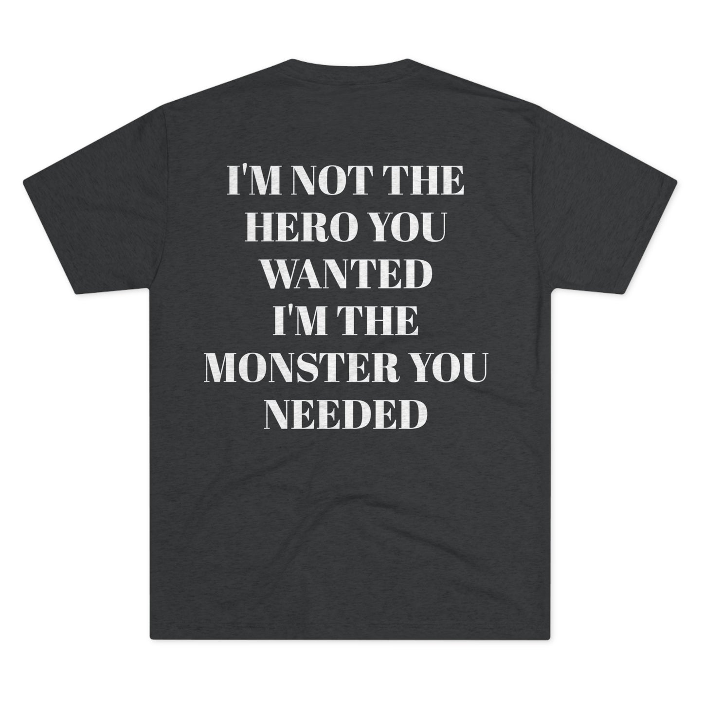 Monster - Unisex Tri-Blend Crew Tee